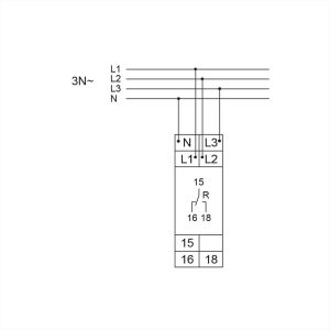ΕΠΙΤΗΡΗΤΗΣ ΤΑΣΗΣ E1YM400VS10 TELE HAASE - 1340405