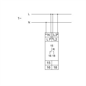 ΕΠΙΤΗΡΗΤΗΣ ΤΑΣΗΣ E1YM400VS10 TELE HAASE - 1340405