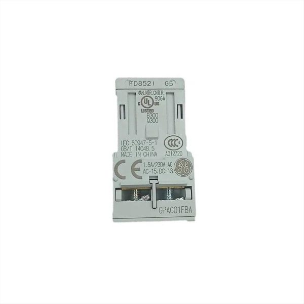 ΒΟΗΘΗΤΙΚΗ ΕΠΑΦΗ ΜΕΤΩΠΙΚΗ 1NC GPAC01FBA GENERAL ELECTRIC - 101304