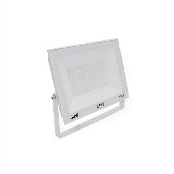 ΠΡΟΒΟΛΕΑΣ LED-SMD 50W 4000K 230V IP65 ΛΕΥΚΟ ADELEQ - 3-38501