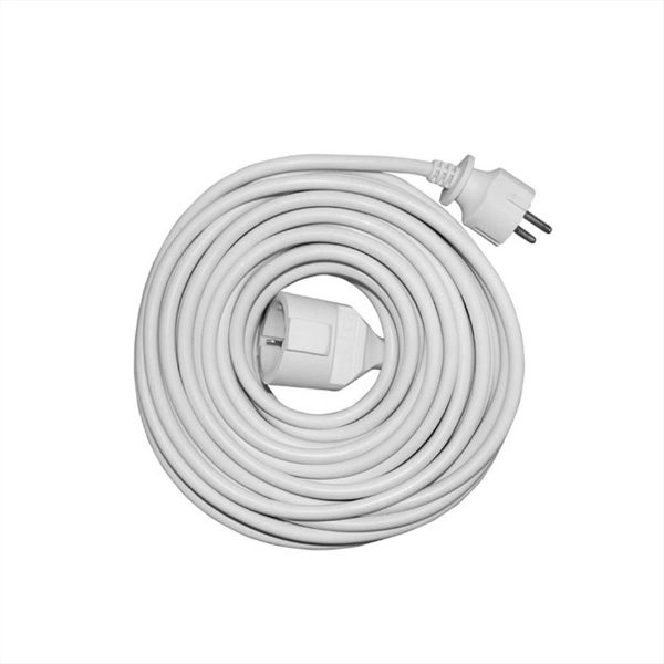 ΠΡΟΕΚΤΑΣΗ ΣΟΥΚΟ 3*1.5mm 15m ΛΕΥΚΟ ADELEQ - 15-31515