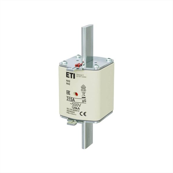 ΜΑΧΑΙΡΩΤΗ ΑΣΦΑΛΕΙΑ NH2 315A 500V ETI - 301-09-14-00315