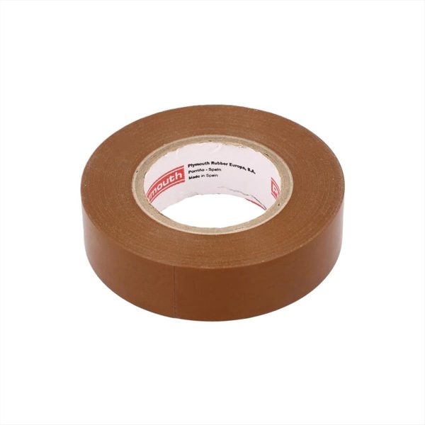 ΜΟΝΩΤΙΚΗ ΤΑΙΝΙΑ 19mm*18m ΚΑΦΕ PLYMOUTH - 220-Ν12-ΚΑΦΕ