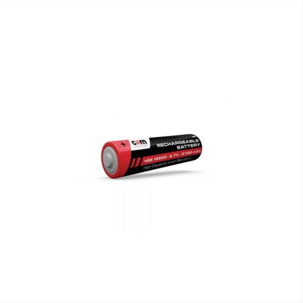 ΜΠΑΤΑΡΙΑ ΛΙΘΙΟΥ 18650 3.7V 3100mAh COM - 14.00.001