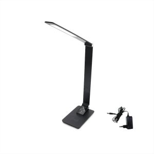 ΦΩΤΙΣΤΙΚΟ ΠΟΡΤΑΤΙΦ ΓΡΑΦΕΙΟΥ LED 9.5W CCT ΜΕ ΑΣΥΡΜΑΤΟ ΦΟΡΤΙΣΤΗ ΜΑΥΡΟ ADELEQ - 0-961