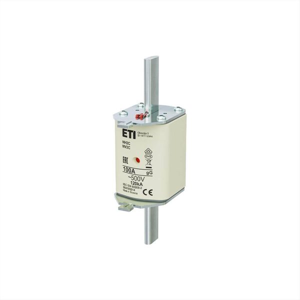 ΜΑΧΑΙΡΩΤΗ ΑΣΦΑΛΕΙΑ NH2C 100A 500V ETI - 301-09-14-00100