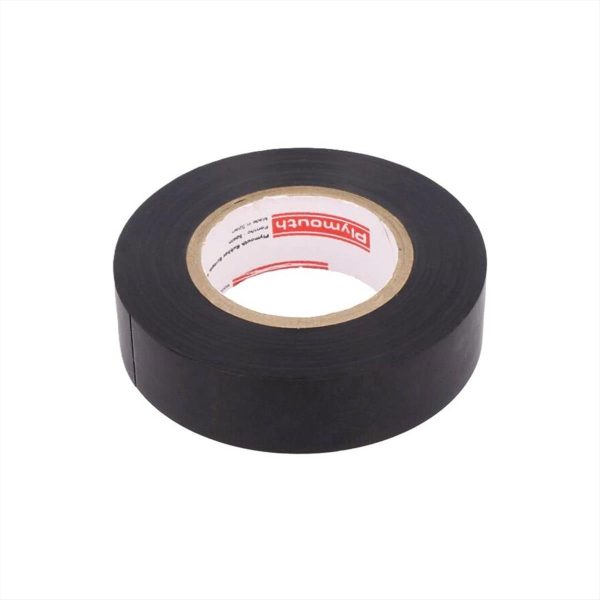 ΜΟΝΩΤΙΚΗ ΤΑΙΝΙΑ 19mm*18m ΜΑΥΡΟ PLYMOUTH - 220-Ν12-ΜΑΥΡΟ