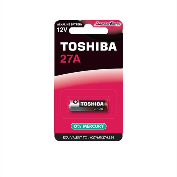 ΜΠΑΤΑΡΙΑ ΑΛΚΑΛΙΚΗ 12V 27A TOSHIBA - 9550152720