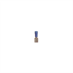ΑΚΡΟΔΕΚΤΗΣ ΜΟΝΩΜΕΝΟΣ FASTON ΘΗΛΥΚΟΣ ΜΠΛΕ 6.35mm ADELEQ - 12-521425