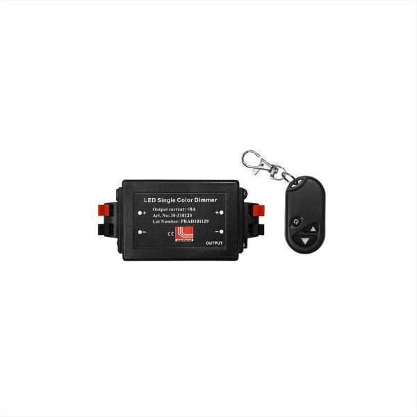 DIMMER DC ΓΙΑ ΤΑΙΝΙΕΣ LED ΜΕ CONTROLLER 96W/192W ADELEQ - 30-310120