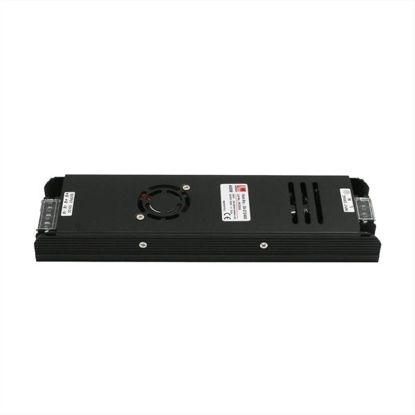ΤΡΟΦΟΔΟΤΙΚΟ MINI ΓΙΑ ΤΑΙΝΙΕΣ LED 240V/12VDC 400W IP20 ΜΑΥΡΟ ADELEQ - 30-212400