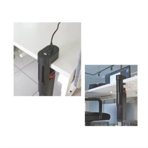 ΠΟΛΥΠΡΙΖΟ ΓΡΑΦΕΙΟΥ 3 ΘΕΣΕΩΝ ΣΟΥΚΟ ΚΑΙ ΦΟΡΤΙΣΤΗΣ USB ΜΑΥΡΟ - 15-31531