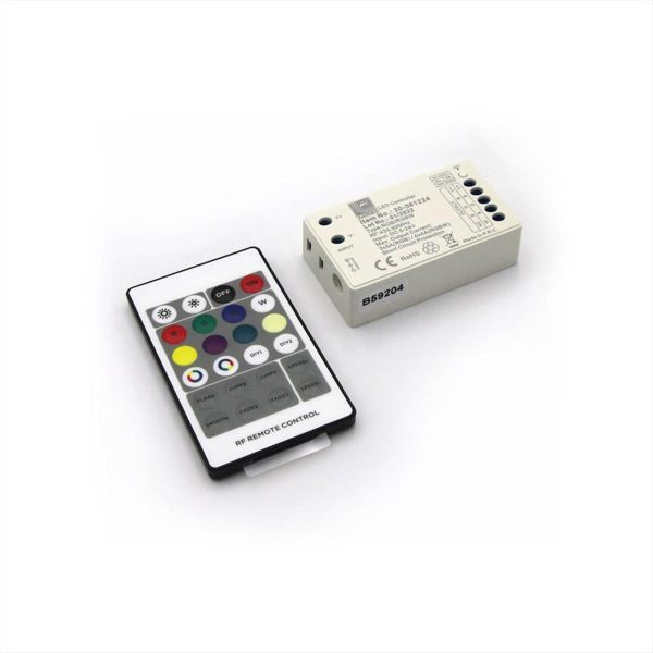 ΜΗΧΑΝΙΣΜΟΣ DIMMER ΜΕ ΤΗΛΕΧΕΙΡΙΣΤΗΡΙΟ RGB/RGB+W 5/12/24VDC 16A ADELEQ - 30-361224