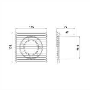 ΕΞΑΕΡΙΣΤΗΡΑΣ ΛΟΥΤΡΟΥ Φ100mm PLANET ENERGY AIRROXY - 01-090