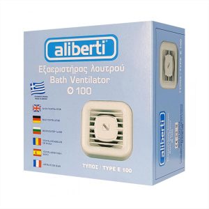 ΕΞΑΕΡΙΣΤΗΡΑΣ ΛΟΥΤΡΟΥ Φ100mm Ε-100 ALIBERTI - 71.01.02.003