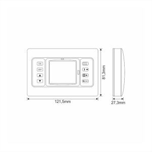 ΘΕΡΜΟΣΤΑΤΗΣ ΠΡΟΓΡΑΜΜΑΤΙΖΟΜΕΝΟΣ BS-812/P OLYMPIA ELECTRONICS - 940812002