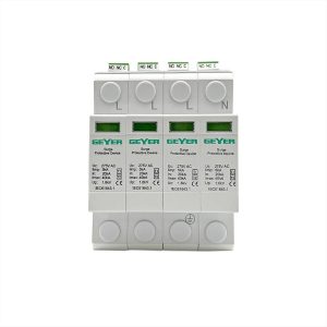 ΑΝΤΙΚΕΡΑΥΝΙΚΟ ΡΑΓΑΣ Τ1+Τ2 20KA 3P+N 4M GEYER - 500762