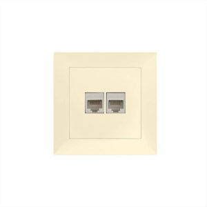 ΠΡΙΖΑ ΔΙΚΤΥΟΥ CAT6 ΚΑΙ ΤΗΛΕΦΩΝΟΥ ΠΛΗΡΗΣ ΜΠΕΖ VALUE ADELEQ - 15-0192