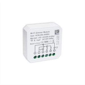ΔΙΑΚΟΠΤΗΣ ΚΑΙ DIMMER SMART WIFI 2*0.7A TUYA ADELEQ - 15-895