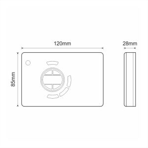 ΘΕΡΜΟΣΤΑΤΗΣ ΕΝΕΡΓΕΙΑΚΟΥ ΤΖΑΚΙΟΥ BS-840 OLYMPIA ELECTRONICS - 940840000