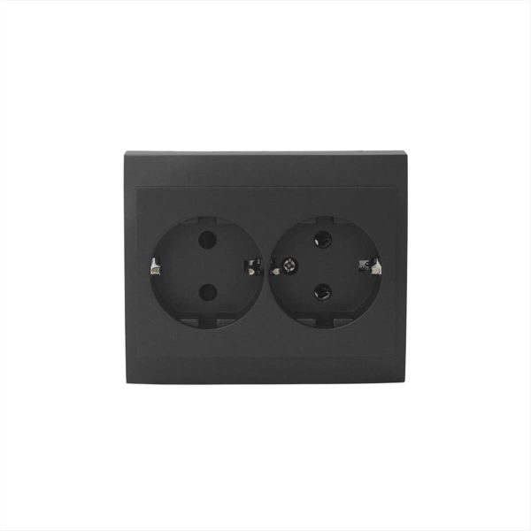 ΠΡΙΖΑ ΣΟΥΚΟ ΔΙΠΛΗ 16Α ΠΛΗΡΗΣ ΑΝΘΡΑΚΙ VALUE ADELEQ - 15-0131