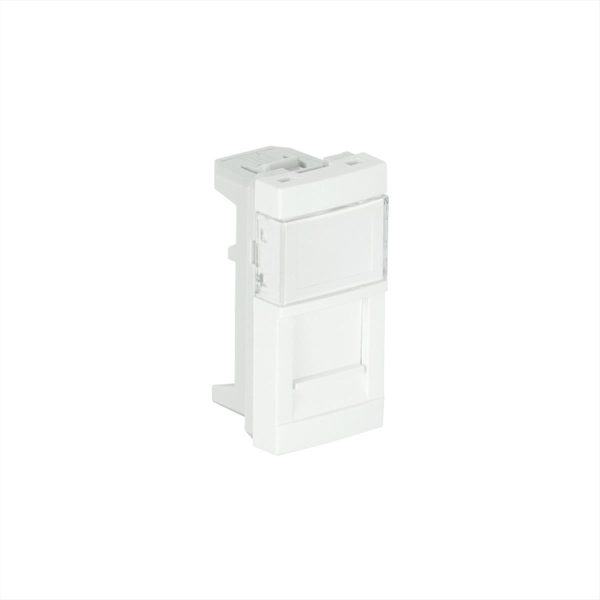 ΜΕΤΩΠΗ 1*RJ45 1M ΛΕΥΚΗ QUADRA 45 EFAPEL - EF45977SBR