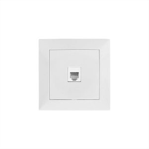 ΠΡΙΖΑ ΤΗΛΕΦΩΝΟΥ RJ11 ΠΛΗΡΗΣ ΛΕΥΚΟ VALUE ADELEQ - 15-0180