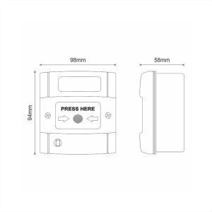 ΜΠΟΥΤΟΝ ΠΥΡΑΣΦΑΛΕΙΑΣ ΔΙΕΥΘΥΝΣΙΟΔΟΤΟΥΜΕΝΟ BSR-5036/Α OLYMPIA ELECTRONICS - 921503602