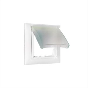 ΠΛΑΙΣΙΟ ΣΟΥΚΟ ΜΕ ΚΑΠΑΚΙ IP44 ΛΕΥΚΟ VALUE ADELEQ - 15-0707