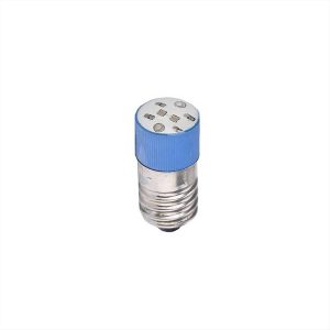 ΛΥΧΝΙΑ LED Ε10 24V AC/DC ΜΠΛΕ AD22B-E02 XINDALI - 02.011.0122