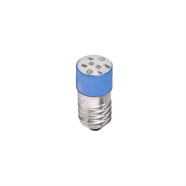 ΛΥΧΝΙΑ LED Ε10 24V AC/DC ΜΠΛΕ AD22B-E02 XINDALI - 02.011.0122