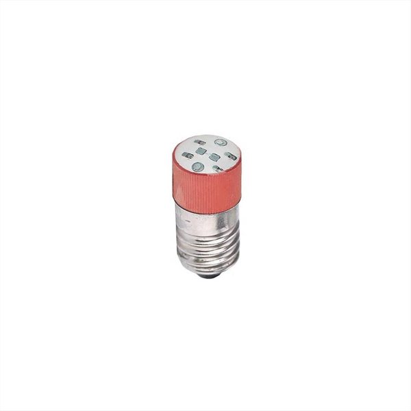 ΛΥΧΝΙΑ LED E10 230VAC ΚΟΚΚΙΝΗ ΒΙΔΩΤΗ AD22B-E02 XINDALI - 02.011.0103