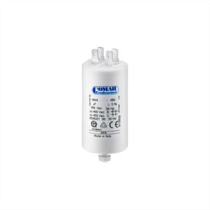 ΠΥΚΝΩΤΗΣ ΜΟΝΙΜΟΥ ΛΕΙΤΟΥΡΓΙΑΣ FASTON 18μF 450VAC ΜΚΑ-450 COMAR - 03.006.0057