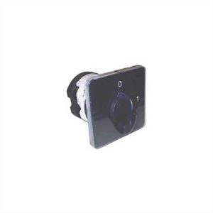 ΔΙΑΚΟΠΤΗΣ ΠΕΡΙΣΤΡΟΦΙΚΟΣ 0-1 3P 32A ΜΕ ΠΛΑΚΑ 72*72mm E932AHM03 HANMO - 03.001.0174