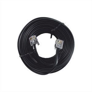 ΚΑΛΩΔΙΟ ΤΗΛΕΦΩΝΟΥ RJ11 10Μ BLISTER ΜΑΥΡΟ CENTRAL - 01-01-80M /ΜΑΥ