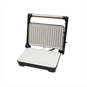 ΨΗΣΤΙΕΡΑ PANINI 1500W ΚΕΡΑΜΙΚΕΣ ΠΛΑΚΕΣ ΜΑΥΡΟ-ΙΝΟΧ HPG-40452 HOBBY - 400452
