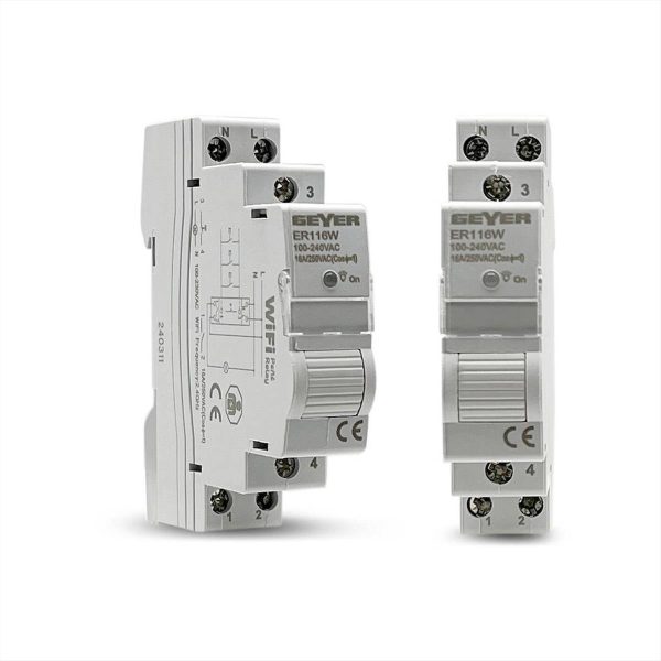 ΡΕΛΕ ΡΑΓΑΣ WI-FI 16A 1NO GEYER - ER116W