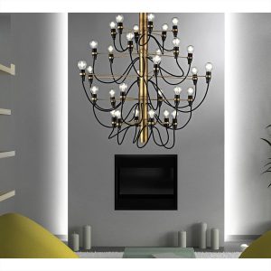 ΦΩΤΙΣΤΙΚΟ ΚΡΕΜΑΣΤΟ 30Φ Φ80 ΧΡΥΣΟ ΠΑΤΙΝΑ 1168 LUMA - 100.01168.31.6