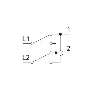 ΔΙΑΚΟΠΤΗΣ ΜΕΣΑΙΟΣ ΑΛΕΡΕΤΟΥΡ 16AX 250V 1M AT TEM MODUL - 15738
