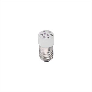 ΛΥΧΝΙΑ LED E10 24VAC/DC ΛΕΥΚΗ ΒΙΔΩΤΗ AD22B-E02 XINDALI - 02.011.0123