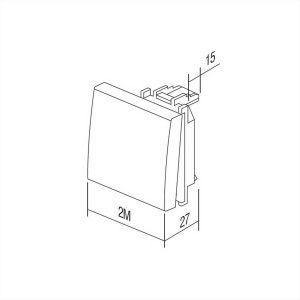 ΠΛΗΚΤΡΟ 2M AT TEM MODUL - 31987