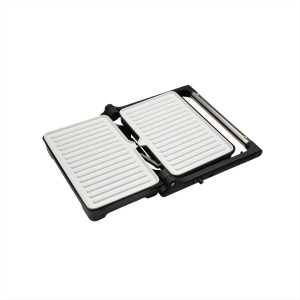 ΨΗΣΤΙΕΡΑ PANINI 1500W ΚΕΡΑΜΙΚΕΣ ΠΛΑΚΕΣ ΜΑΥΡΟ-ΙΝΟΧ HPG-40452 HOBBY - 400452