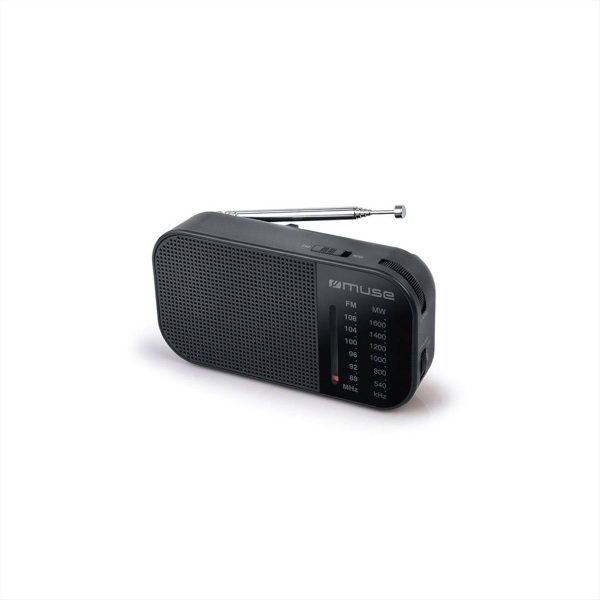 ΡΑΔΙΟΦΩΝΟ ΜΠΑΤΑΡΙΑΣ M-025R ΓΚΡΙ MUSE - 230155