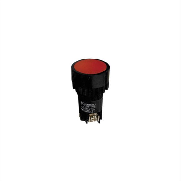 ΜΠΟΥΤΟΝ ΧΩΝΕΥΤΟ Φ22 1NO1NC ΚΟΚΚΙΝΟ MONOBLOCK (PB2210) EA145 XINDALI - 03.002.0017
