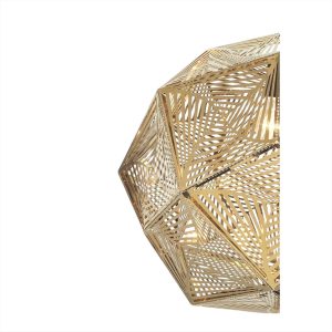 ΦΩΤΙΣΤΙΚΟ ΚΡΕΜΑΣΤΟ 1Φ Ε27 ΧΡΥΣΟ FOGGIA NOVA LUCE - 82148748