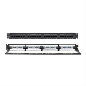 PATCH PANEL CAT5e UTP 24P 19" 1U SAFEWELL - 04.024.0068