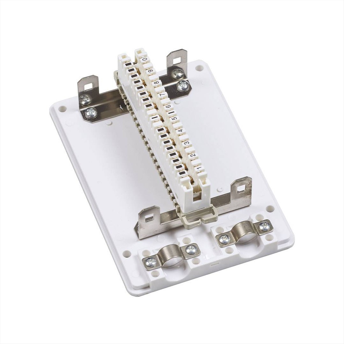 ΜΙΝΙ ΚΑΤΑΝΕΜΗΤΗΣ ΤΗΛΕΦΩΝΙΚΩΝ ΓΡΑΜΜΩΝ ΕΠΙΤΟΙΧΟΣ ΜΕ ΟΡΙΟΛΩΡΙΔΑ 10Ζ CENTRAL - 80-81-132/Ρ