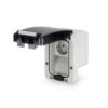 ΠΡΙΖΑ ΣΟΥΚΟ 2P+E 16A ΕΞΩΤΕΡΙΚΗ ΕΠΙΤΟΙΧΗ IP66 + SHUTTER PROTECTA SCAME - 137.6507