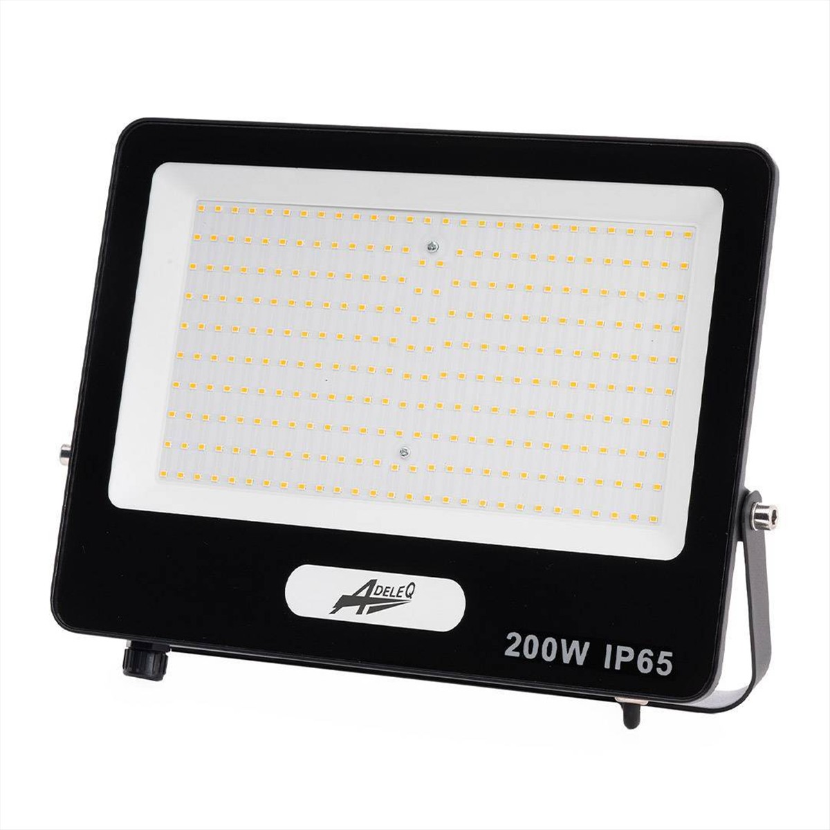 ΠΡΟΒΟΛΕΑΣ LED 200W 6500K ΜΕ ΥΠΟΔΟΧΗ ΑΝΙΧΝΕΥΤΗ ΚΙΝΗΣΗΣ IP65 ΜΑΥΡΟΣ ADELEQ - 3-3620010