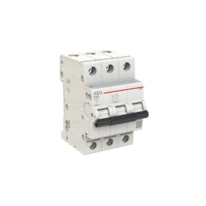 ΑΣΦΑΛΕΙΑ ΑΥΤΟΜΑΤΗ 3*63A 6kA C 3P AEG - EX63C63
